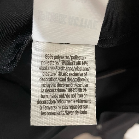 PINK ACTIVE Black Zip-up - Picture 5 of 5